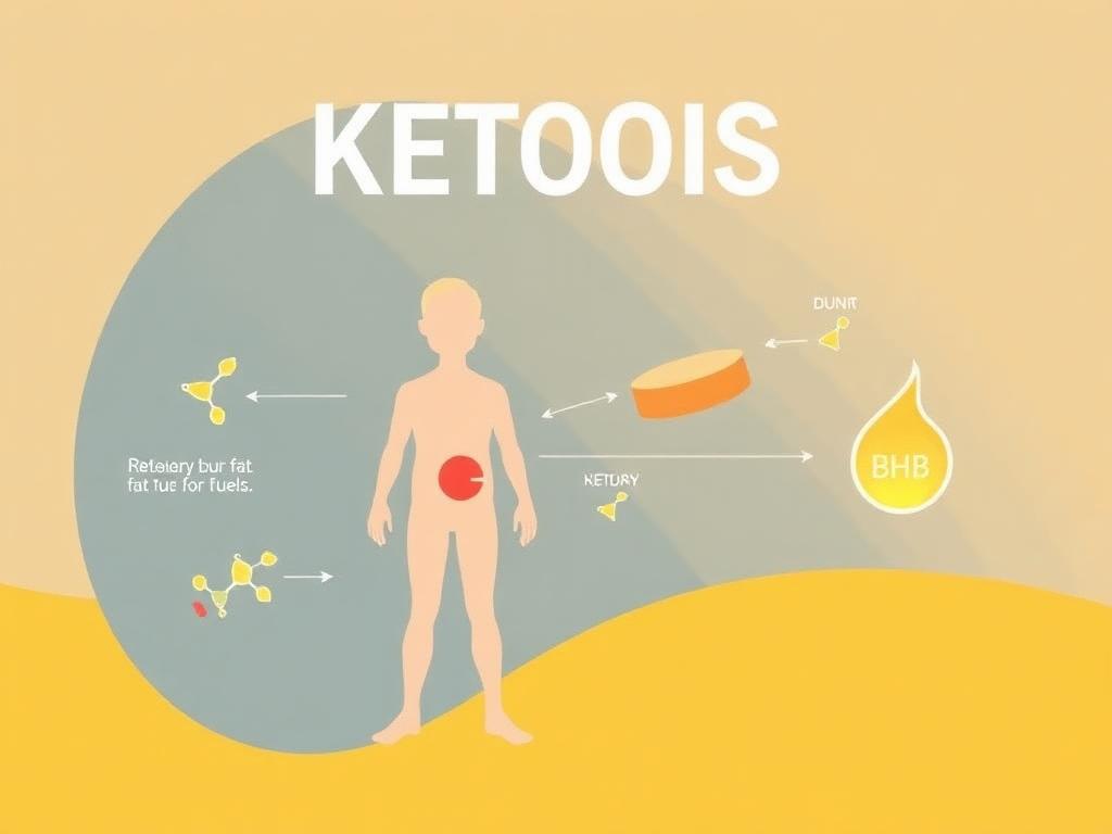 How ketosis works diagram
